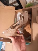 Tanzschule highheels rosegold Weihnachten neu 39 Niedersachsen - Braunschweig Vorschau