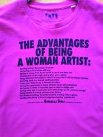 T Shirt Gr. L, pink, Guerrilla Girls, Tate, Kunst, Rarität, NEU Baden-Württemberg - Kusterdingen Vorschau