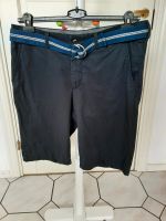 Bermuda Hose von Christian Berg mit Stoffgürtel Gr.50 marineblau Brandenburg - Britz bei Eberswalde Vorschau