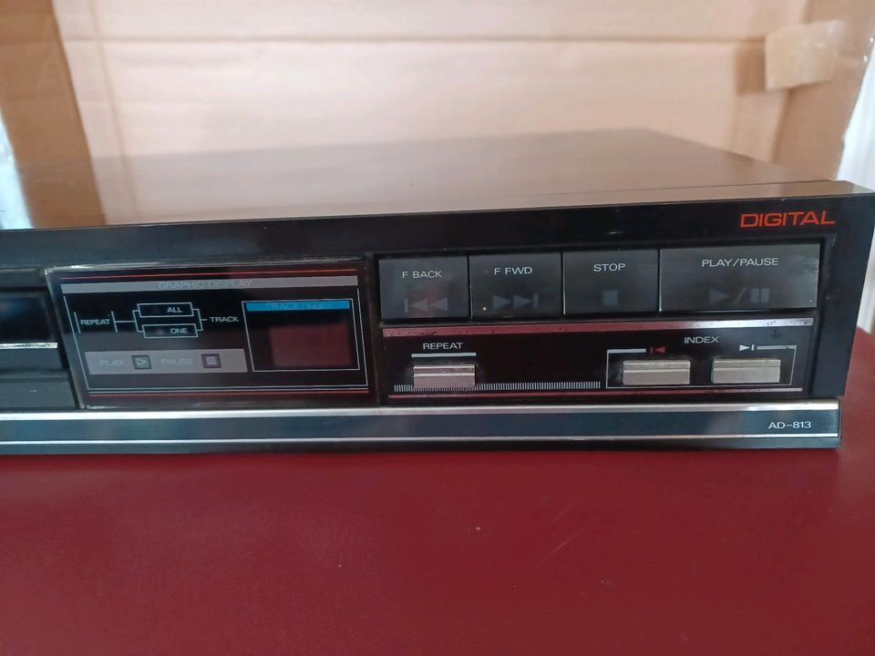 CD Player Fisher AD- 813 Vintage HiFi Rarität Funktioniert in Diepholz