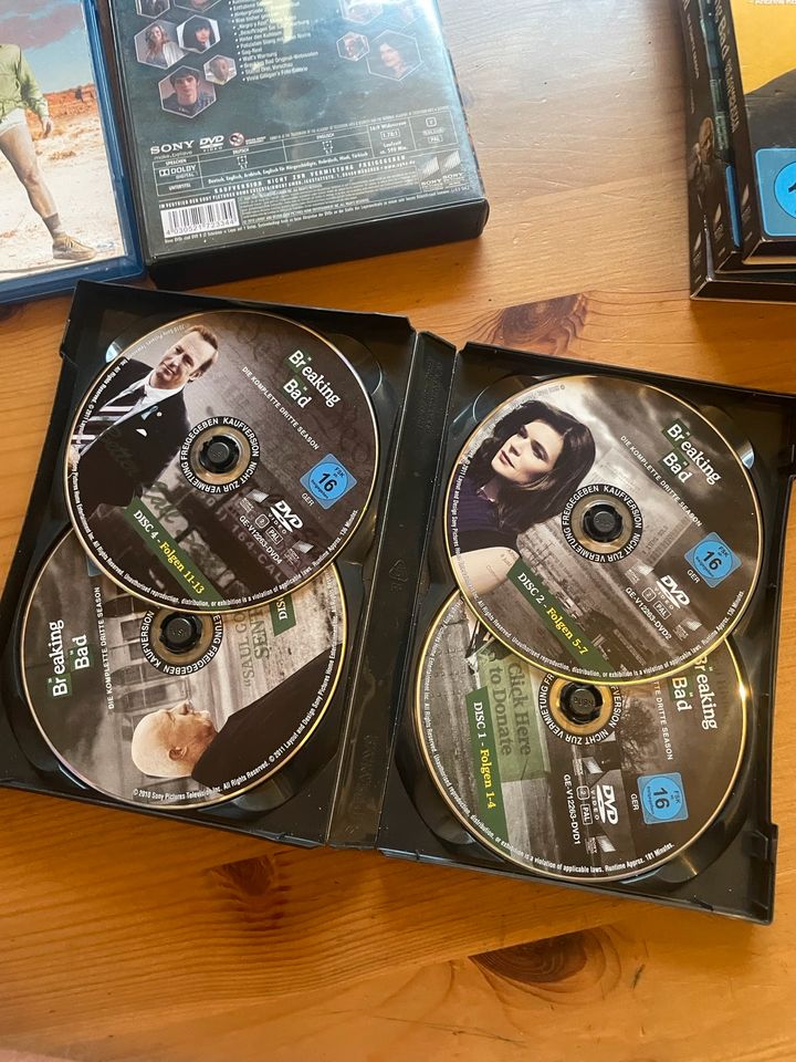 DVD Sammlung Breaking Bad , alle Staffeln 1x Blue Ray in Marburg