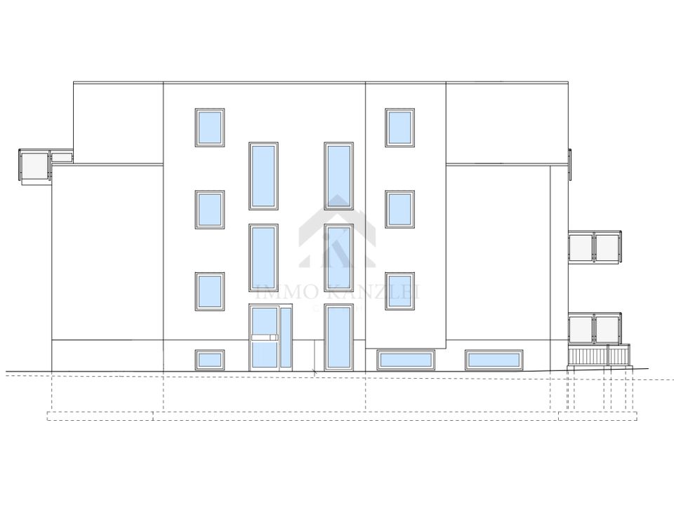 NEUBAU! Moderne Eleganz trifft Nachhaltigkeit: Exklusive 2-Zimmer-Erdgeschosswohnung in Urloffen in Appenweier