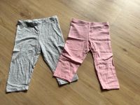 Set neuwertig Caprihose Shorts kurze Leggings grau rosa 110 116 Hessen - Bischofsheim Vorschau