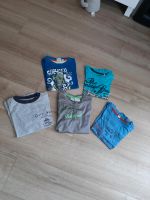 5 x Tshirts Gr. 110/116 Esprit Captn Sharky C&A Motorrad Fisch Essen-West - Frohnhausen Vorschau