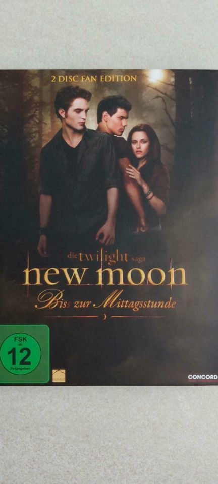 Die twilight Saga, DVD, New moon-Biss zur Mittagsstunde in Löchgau