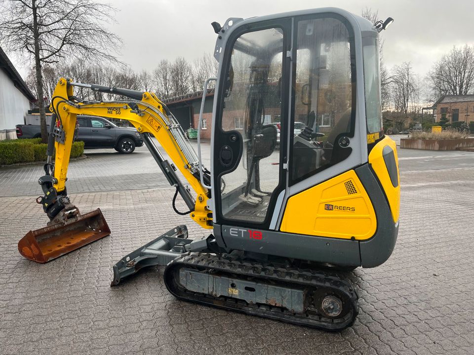 Wacker Neuson Minibagger ET18 Powertilt Nettopreis 26500€ in Heek