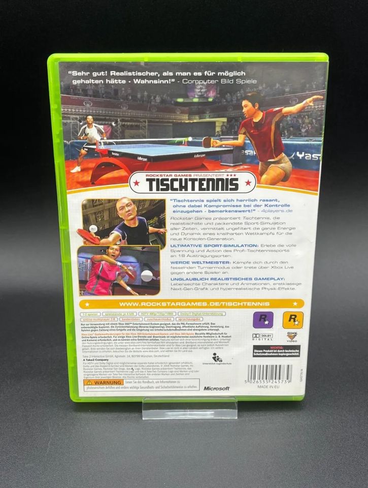 Tischtennis XBOX 360 Spiel komplett Rockstar Games in Herne