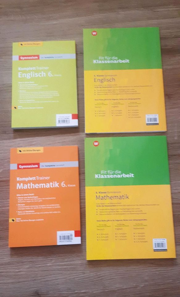 Mathematik, Englisch Lernstoffbücher in Dresden