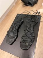 Schnürsandalen in Schwarz Hessen - Offenbach Vorschau