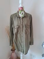 H&M &Denim Hemd / Bluse khaki Gr. 46 Essen-West - Frohnhausen Vorschau