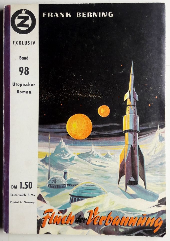 4 Science Fiction/Utopische Romane Zauberkreis Vlg. 1965-72 in Cuxhaven