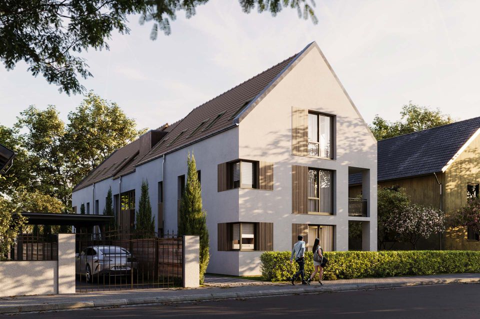 Wohnen im Zentrum - Neubau Eigentumswohnung in Salzgitter-Bad - 4 Zimmer - 1. OG - Terrasse Balkon - Fahrstuhl - PKW Stellplatz/Garage - Barrierefrei - Offener Wohn-/Essbereich - Bodentiefe Fenster in Salzgitter