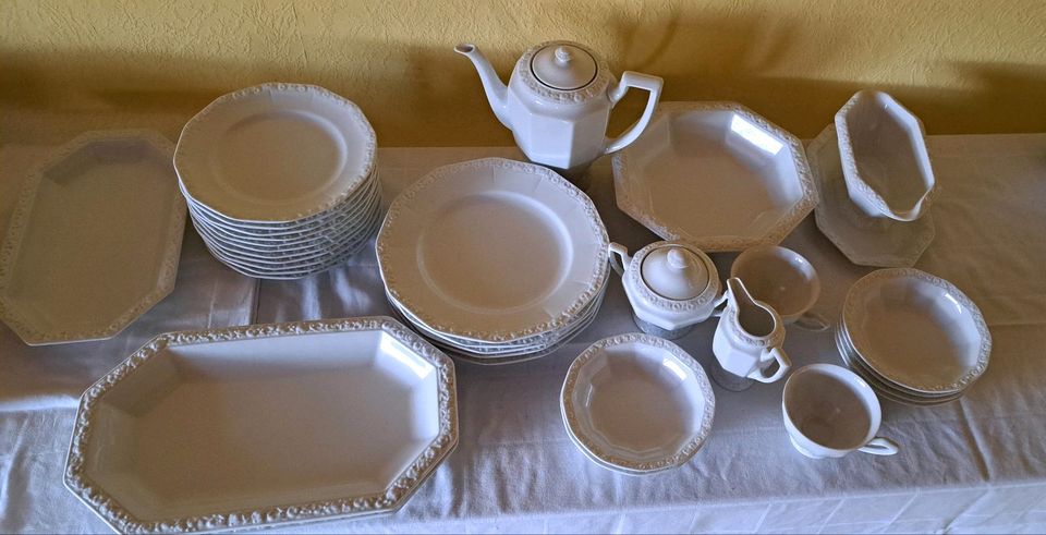 Rosenthal  Classic rose Maria weiß Platten, Teller, Schüssel etc. in Bruchmühlbach-Miesau