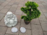 Deko Buddha mit Baum und Steinkerzen Bayern - Hausen i. Niederbayern Vorschau