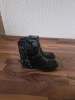 Schwarze Boots mit Perlendeko Berlin - Mitte Vorschau