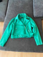 NEU ZARA Lederjacke grün Jacke Wildlederimitat M 38 Hessen - Wiesbaden Vorschau