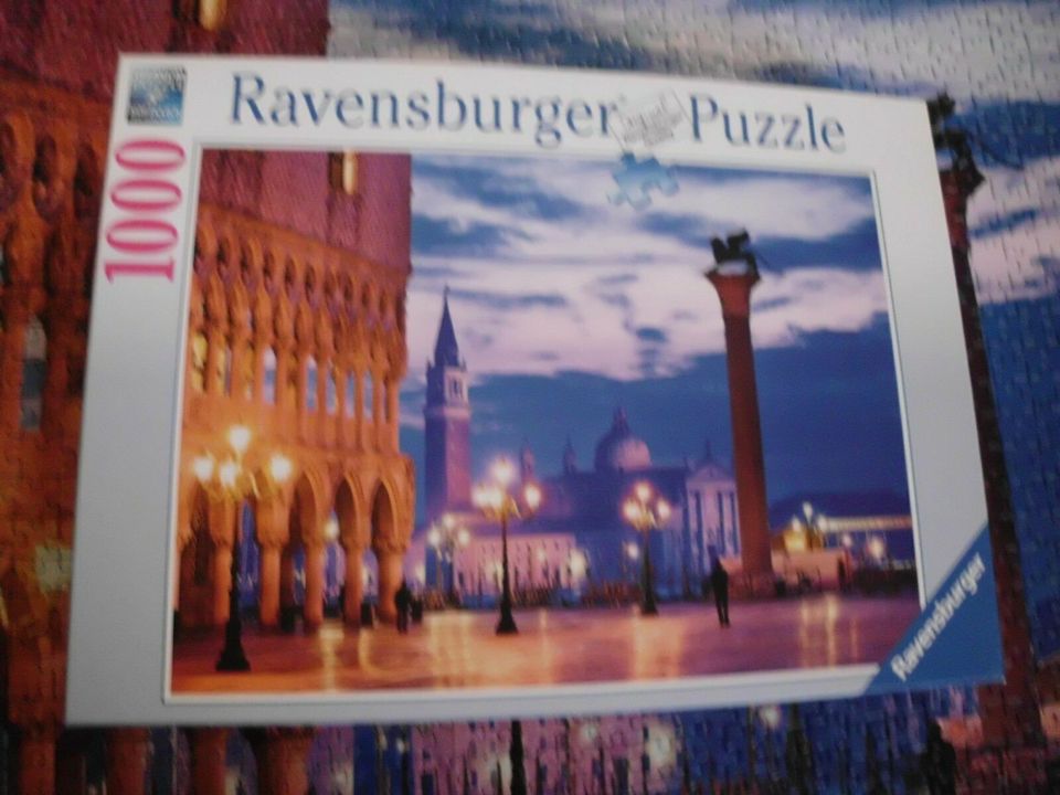 VERKAUFT   ---   Puzzle Ravensburger 1000 Teile Venedig in Dieburg