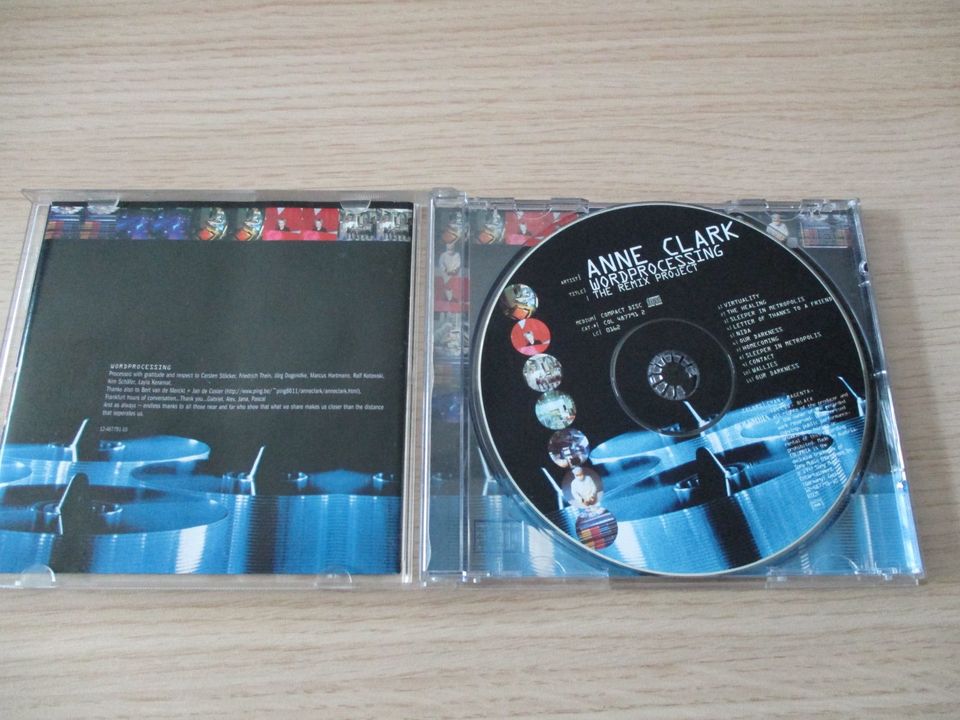 Anne Clark "Wordprocessing (The Remix Project)" CD in Aurich