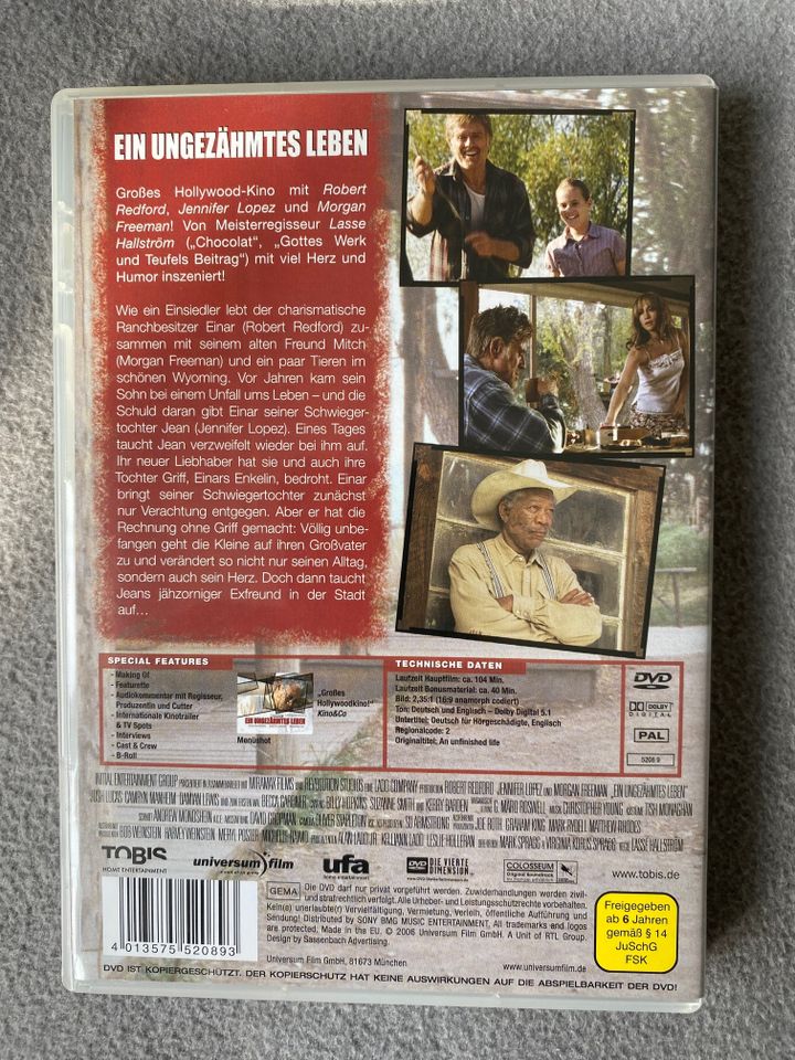 Ein ungezähmtes Leben  Robert Redford DVD neuwertig in Schwerin