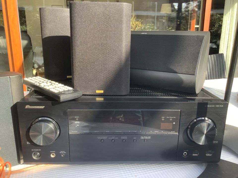 Pioneer Receiver Radio VX 528 incl Lautsprecher Jamo LAN AirPlay in Westoverledingen