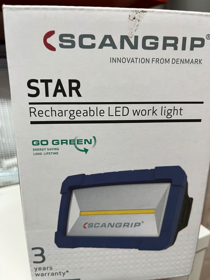 SCANGRIP LED-Akku-Arbeitsleuchte STAR in Langenfeld