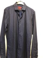Hugo Boss Herren Hemd Gr 39 Langarmhemd Slim Fit blau Muster Top Neuhausen-Nymphenburg - Neuhausen Vorschau