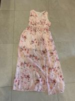 Langes Kleid in Rosa mit Blumen Gr. M Niedersachsen - Elze Vorschau