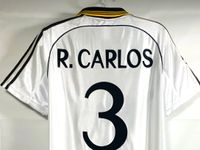 Real Madrid, 1999-00, Retro Vintage Heim-Trikot, 3 Carlos, L Pankow - Prenzlauer Berg Vorschau