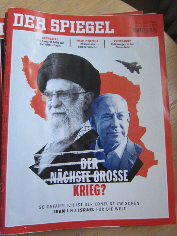 6 aktuelle Ausgaben "Der Spiegel"  1519 + 17a in Geisenheim