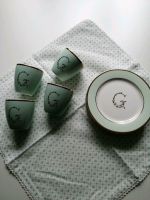 Greengate Espresso Set 8 tlg. Mini Latte cup+Teller mint/gold Essen - Essen-Ruhrhalbinsel Vorschau