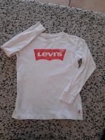 Levis Longsleeve 152 weiß rot Bayern - Bergrheinfeld Vorschau