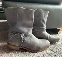 Cox **Sommer Stiefeletten ** taubenblau ** Gr. 38 **Leder Baden-Württemberg - Bammental Vorschau