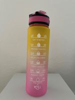 Trinkflasche mit Strohhalm 1000ml, BPA-Frei mit Zeit-Marker Baden-Württemberg - Aspach Vorschau