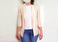 Blazer Beige Weiß Gestreift Größe S 36 NEU UNGETRAGEN Nordrhein-Westfalen - Bocholt Vorschau