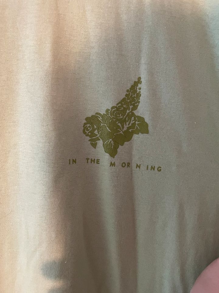 Shawn Mendes Shirt Merch Grün Neu in the Morning Baumwolle in Scharnebeck