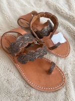 NEU 105€ Laidback London Rumi Leder Sandalen / Flip Flops Perlen Hessen - Lampertheim Vorschau