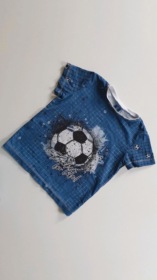 Fußball T-Shirt's handmade 116 in Annaberg-Buchholz