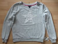 TOMMY HILFIGER SWEATSHIRT PULLOVER STERN MOTIV PATCH PULLI M GRAU Baden-Württemberg - Geislingen an der Steige Vorschau