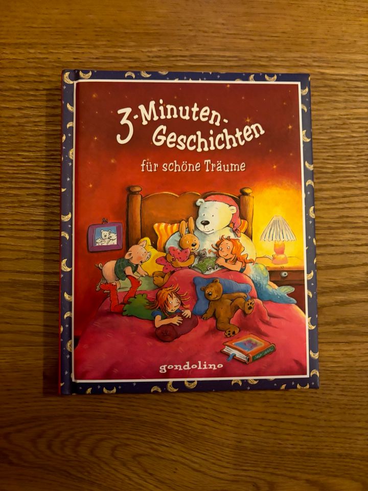 3 Minuten Geschichte.n für schöne Träume super Zustand Kinderbuch in Altenstadt