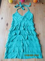 Esprit Sommerkleid Mini Kleid Volants Neckholder 36 S Wandsbek - Hamburg Volksdorf Vorschau