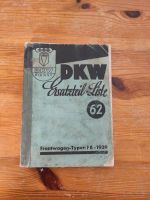 DKW Frontwagen f8 1939 Ersatzteilkatalog 62 Sachsen - Weißenberg Vorschau