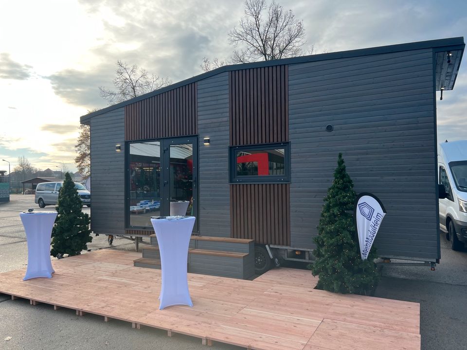 Tiny House beim BHG hagebaumarkt KAMENZ in Kamenz