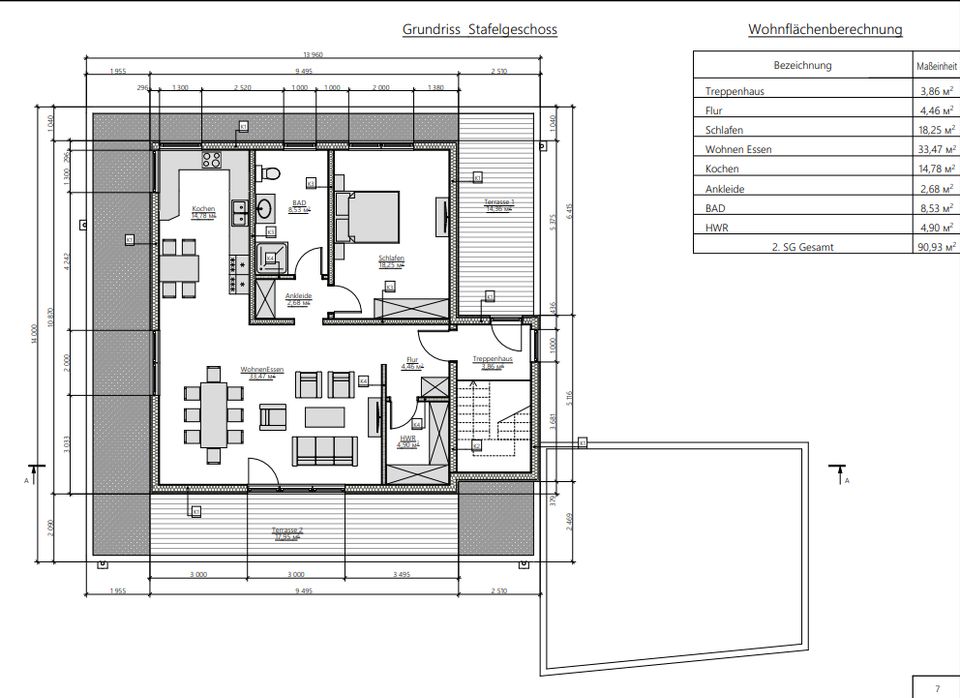 Wohn- & Geschäftshaus in Holzrahmenbauweise mit Doppelgarage in Essen