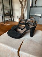 Tamaris Peeptoe High Heels Sandalette schwarz Leder 37, Neu Nordrhein-Westfalen - Enger Vorschau