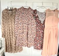 ASOS Aniston Tom Tailor Danen Kleid Gr.34/36 S neu beige apricot Niedersachsen - Bramsche Vorschau