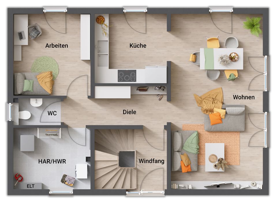 Das Einfamilienhaus mit dem schönen Satteldach in Börßum OT Achim - Freundlich und gemütlich in Börßum