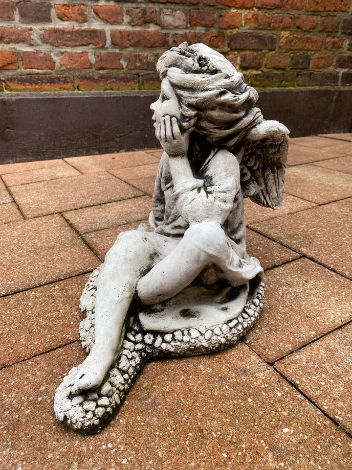 Steinfigur Gartenfigur Engel in Drensteinfurt