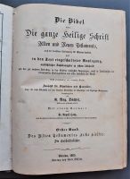 Die Bibel oder Die ganze heilige Schrift, 1865 Kreis Pinneberg - Pinneberg Vorschau