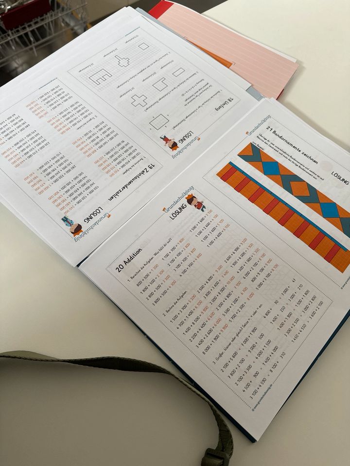 Grundschulkönig/Lernmittel/ Mathe 1 und 2/ 4. Klasse/ Grundsch in Ottobrunn