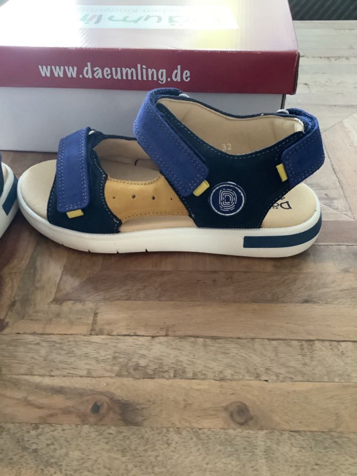 Sandalen Däumling Neu Turino Tiefsee in Wildflecken